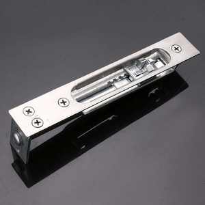 Verrous de porte antivol en acier inoxydable de 6 et 8 pouces, accessoires de fenêtre dissimulés en haut et en bas avec dents - Product Image 4