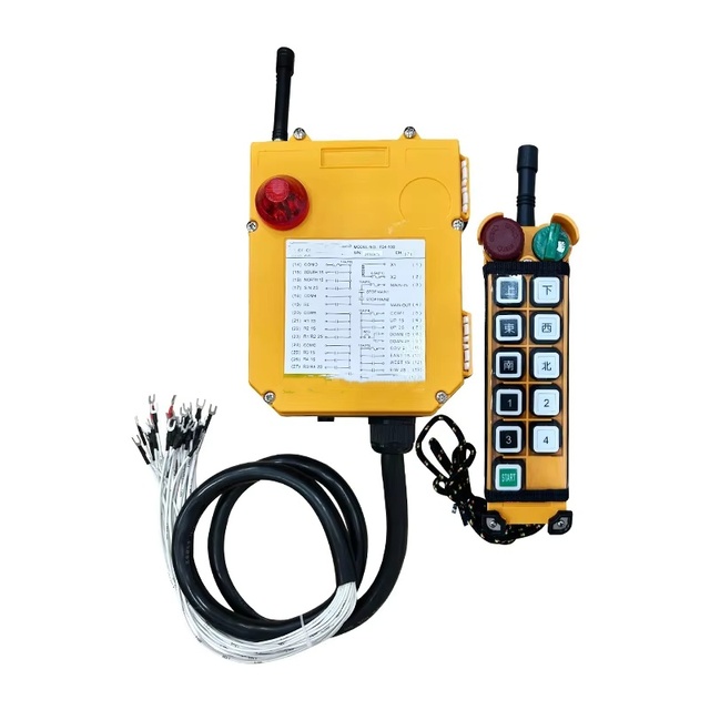 New Yuzhong 110V-415V Wireless F24-10D Nylon Crane Remote Control Transmitter and Receiver for Gantry Crane