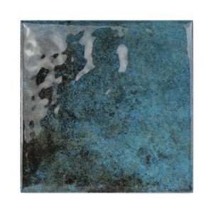 Piastrella Blu Capri 15 X 15 Cm, Spessore 8 Mm, Finitura Lucida, Bordi Irregolari - Product Image 4