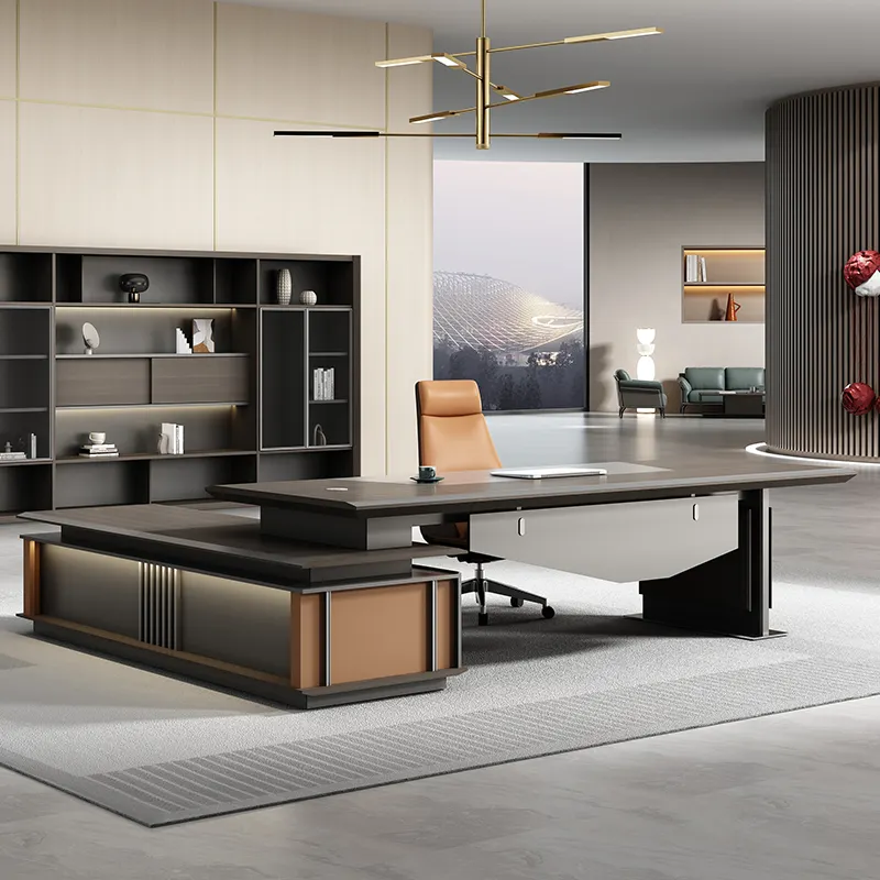 2022 luxury office desk executive modern office desk organizer executive standing desk for office furniture