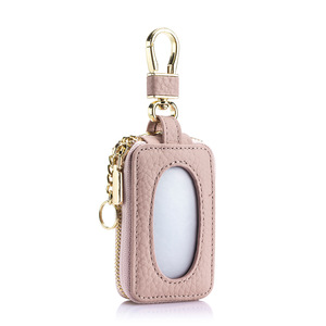 New Women's Minimalist Nylon Zipper Car Key Case Universal Key Holder <b>Mini</b> Water Resistant Storage <b>Pouch</b> - Product Image 1