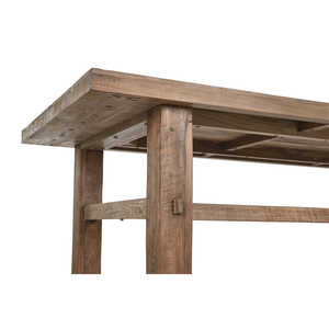 MESA DE COMEDOR DE MADERA DE TÉKIL RECICLADA 220X90X78 - Product Image 5