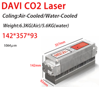 Nouveau tube laser CO2 DAVI 40W, source RF, générateur laser haute précision, haute vitesse, haute stabilité, système de découpe et de gravure