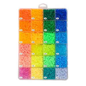 Giocattoli di natale fai da te all'ingrosso perline di ferro 2.6mm Mini Hama Beads for Kids