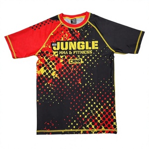 Camiseta de Entrenamiento Ligera para BJJ de Secado Rápido, Equipo de Grappling Resistente, Poliéster/Algodón, Ajustada - Camiseta de BJJ Samurai - Product Image 4