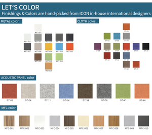 वाणिज्यिक कार्यालय फर्नीचर खुले धातु पैर कार्यालय संयोजन कार्य केंद्र टेबल 6 लोगों के लिए - Product Image 5