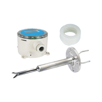 Capteur de vitesse du vent à haute température AICE TECH Split Pitot avec affichage LED du volume d'air RC-WS-2000F Protection IP54 -40~800°C
