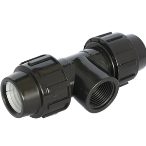 Compresión PP Fitting Tubería de plástico y Fitting Pn16 Hembra Bend Codo Fitting en stock para la venta - Product Image 6