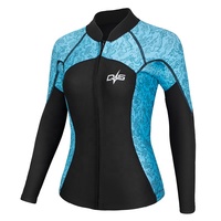Pakaian selam selancar Neoprene kualitas tinggi, pakaian selancar batu kapur ritsleting dada 2/3mm 3/4mm 4/5mm disesuaikan