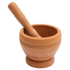 Kitchen Plastic PET Mortar Pestle Set Includes Mortar Bowl & Pestle Manual Garlic <b>Herb</b> Spice <b>Grinder</b> Eco-Friendly Stocked Trend - Product Image 1