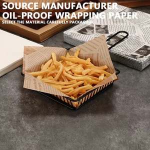 200 Piezas de Papel Antigrasa para Alimentos, Personalizado con Logotipos, para Empacar Sándwiches, Hamburguesas y Burritos - Product Image 5