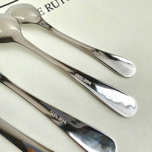 304 Stainless Steel Bear Cutlery Set 4 Pieces Cartoon Style <b>Kids</b> <b>Dining</b> Spoon Fork Knife Food Grade - Product Image 4