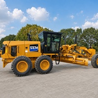 Nouvelle niveleuse à moteur SEM 920F de 197 CV, 15 tonnes, avec lame de 3974 mm pour la construction routière sur le marché africain