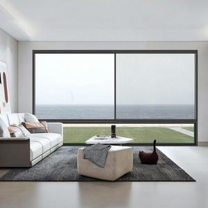 Noco Toàn Cảnh Siêu Mỏng Với Lụa Hoạt động Mịn Nhôm Pháp Trượt Cửa Sổ Cho Nhà - Product Image 1