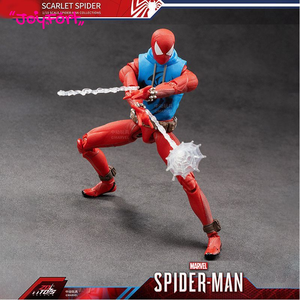 ZD Toys Original <span class=keywords><strong>Scarlet</strong></span> <span class=keywords><strong>Spider</strong></span> 18cm/7in Figurine d'action à l'échelle 1/10 Modèle articulé Figurine de collection - Product Image 3