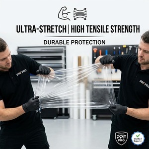 ฟิล์มเปลี่ยนสีรถยนต์ TPU สีเขียว ป้องกันรอยขีดข่วน ซ่อมแซมตัวเองได้ ไม่เหลือง ติดแน่น ไร้ฟองอากาศ สำหรับหุ้มตัวถังรถยนต์ - Product Image 5