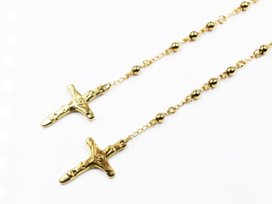 BZM-collar <span class=keywords><strong>de</strong></span> acero inoxidable para mujer, collar <span class=keywords><strong>de</strong></span> <span class=keywords><strong>Rosario</strong></span> <span class=keywords><strong>de</strong></span> moda chapado, protección <span class=keywords><strong>de</strong></span> color <span class=keywords><strong>de</strong></span> 2 años, + 316L alto pulido, nuevo, <span class=keywords><strong>2022</strong></span> - Product Image 6