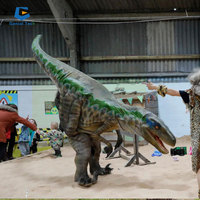Costume de dinosaure adulte jurassique, cache-jambes, dinosaure raptor, costume de velociraptor