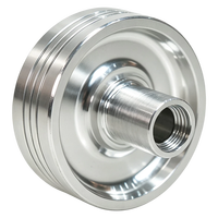 Composants de transmission en alliage d'aluminium personnalisés pour robots, composants structurels, trou intérieur cannelé de la poulie cannelée ronde