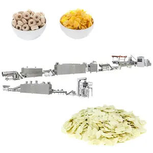 Corn chips food puff extruder making machine snack food extrusion equipment