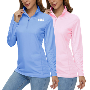 Chemises de protection solaire UV à séchage rapide UPF 50+ pour femmes, manches longues, pour la course à pied, la randonnée, la pêche, le golf, polos et t-shirts - Product Image 1