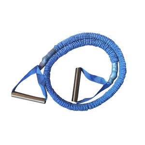 Bande de tube élastique en tissu avec poignée en ABS, manches en nylon recouvertes de cordons, bande de résistance à l'exercice avec poignée - Product Image 2
