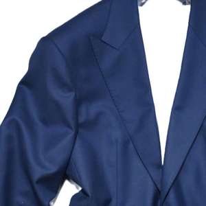 Costume <span class=keywords><strong>homme</strong></span> <span class=keywords><strong>bleu</strong></span> <span class=keywords><strong>marine</strong></span> classique britannique à simple boutonnage, sur mesure, style business décontracté, boutons métalliques, grandes tailles. Costumes slim fit - Product Image 5