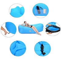 Sofa gonflable portatif de sofa d'air de conception unique avec le support de tasse pour le festival de pique-nique de camping