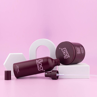 Bouteille de pompe de lotion d'emballage cosmétique en aluminium vide 50ml 60ml 100ml 300ml 400ml bouteille en aluminium argentée avec pompe