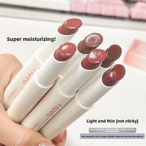 ลิปสติกวีแกนสูตรธรรมชาติ 6 สี ติดทนนาน 24 ชม. กลิ่นดอกไม้ บำรุงริมฝีปาก ชุ่มชื้น กันน้ำ สำหรับแต่งหน้า - Product Image 3