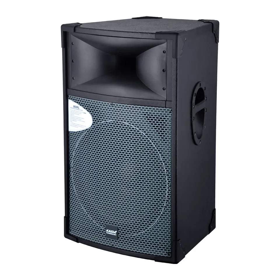 Penjualan Laris Harga Pabrik Profesional 15 Inci Karaoke Panggung DJ Bar Kayu VK15 Speaker Pasif Kotak Pengeras Suara Sistem Audio Besar
