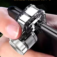 Déclencheur de jeu pour téléphone portable R11, 4 doigts pour la visée et le tir, Free Fire L1R1, manette de jeu, joystick