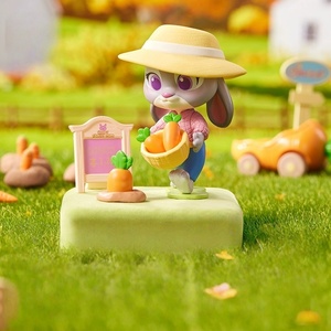 <span class=keywords><strong>Tiktok</strong></span> Venta caliente MINISO Zootopia Autumn Garden Blind Box Toy Figure Estatuas Hobby Display Cases - Product Image 5