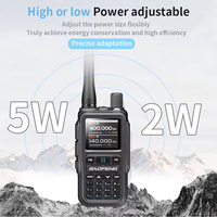 Baofeng UV5R Mini 5W Multi Band Wireless Copy Frequency Walkie Talkie Telepon Pemrograman Bluetooth Radio Amatir Cuaca NOAA Luar Ruangan