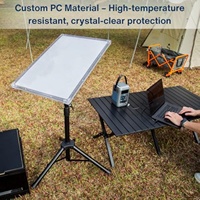 Steinwhale Étui rigide de protection PC résistant aux chocs Starlink Gen 3 Protection complète 50HRC OEM Mini Mount Aspiration résistante aux UV