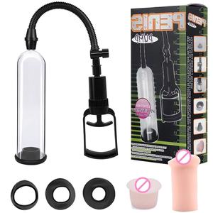 पुरुषों के मैनुअल पुल रॉड लिंग पंप ट्रेनर वयस्क सेक्स बॉडी मालिश नकारात्मक दबाव वैक्यूम स्ट्रेचिंग सिलिकॉन विमान सुरक्षित - Product Image 2