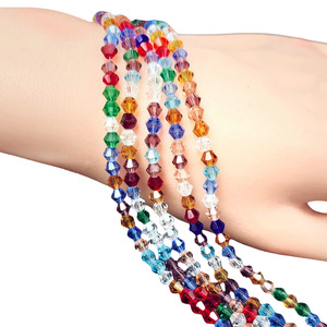 Ventes directes d'usine 1mm cristal diamant chaîne de verre décorative pour vêtements chaussures sacs-accessoire de haute qualité «perles de vêtement» - Product Image 3