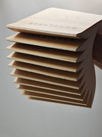 Bloc-notes en papier kraft A4 avec feuilles détachables, bloc-notes personnalisé avec logo, bloc-notes de bureau, papier à écrire