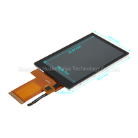 Maßgefertigtes 3,5 Zoll TN TFT LCD 40-Pin-Treiber Ili9488 8080 MCU 16-Bit Hochhelligkeits-6-LED-Hintergrundbeleuchtung Kapazitives Bildschirmmodul 320*480