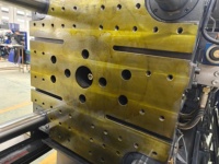 Contrôleur de PLC de machine hybride de moulage par injection de 200 tonnes pour les articles ménagers de couverts de vaisselle en plastique
