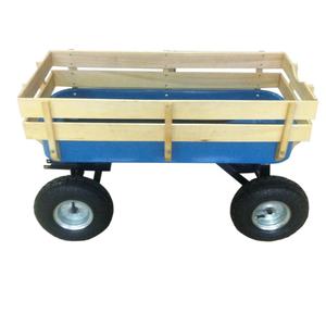 Chariot à quatre roues avec gros pied en bois, 1801T, - Product Image 6