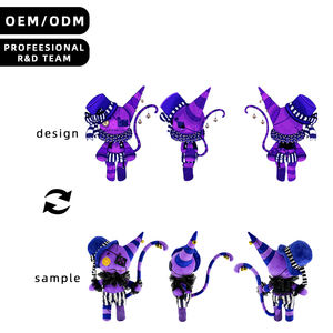 Peluches personalizados profesionales, Pirata único, <span class=keywords><strong>circo</strong></span>, figura de Anime hecha a mano, muñecas, juegos de terror, juguete de peluche para Fans - Product Image 5