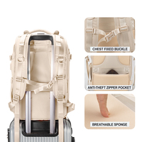 Sac à dos de voyage imperméable de haute qualité, approuvé par les compagnies aériennes Easyjet Wizz Air, 20-35L, léger, pour les voyages d'affaires sur de courtes distances