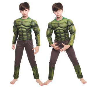Disfraz de Manqi Hulk para adultos y niños con máscara, capa, guantes, pantalones, traje de personaje de los Vengadores - Product Image 4
