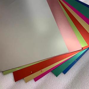 1050 1060 1070 1100 5052 금속 인쇄용 0.5mm 1.0mm 1.5mm 2.0mm 컬러 브러시드 아노다이징 알루미늄 명판 시트 - Product Image 2