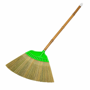 Kelelawar Rayung <b>Broom</b> Bamboo <b>Handle</b> Traditional Indonesia Natural Fiber Cleaning Tool - Product Image 5