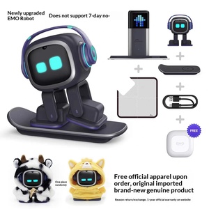 Robot <span class=keywords><strong>de</strong></span> Compañía EMO para el Hogar, Interacción por Voz con IA, Compañero Emocional Inteligente con IA, Robot <span class=keywords><strong>de</strong></span> Escritorio Interactivo con Voz, Regalo - Product Image 5