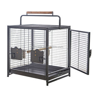 En iyi fiyat ferforje akrilik büyük kuş kafesi katlanır kuş yetiştiriciliği asılı düğün için akrilik ispinozları içeren standı - Product Image 1