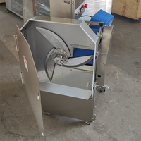 Machine à couper les tomates et les légumes multifonctionnelle à double tête pour couper les oignons verts, les choux et les pommes de terre.