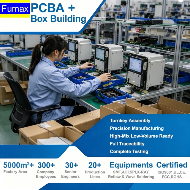 Remote Monitoring IoT Terminal Housing Turnkey Box Build Production PRINTED CIRCUIT BOARD PCB PCBA ASSEMBLY
